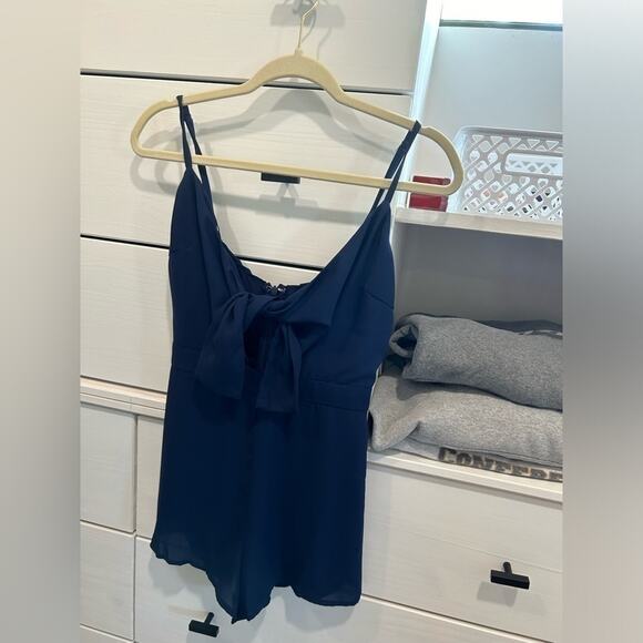 Tie front romper - Picture 1 of 1